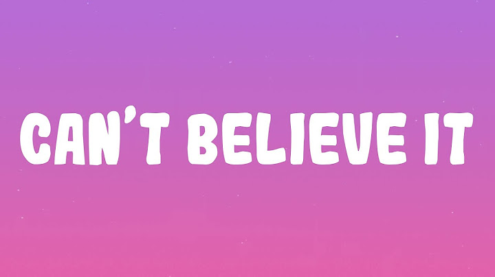 T-Pain - Can't Believe It ft. Lil' Wayne