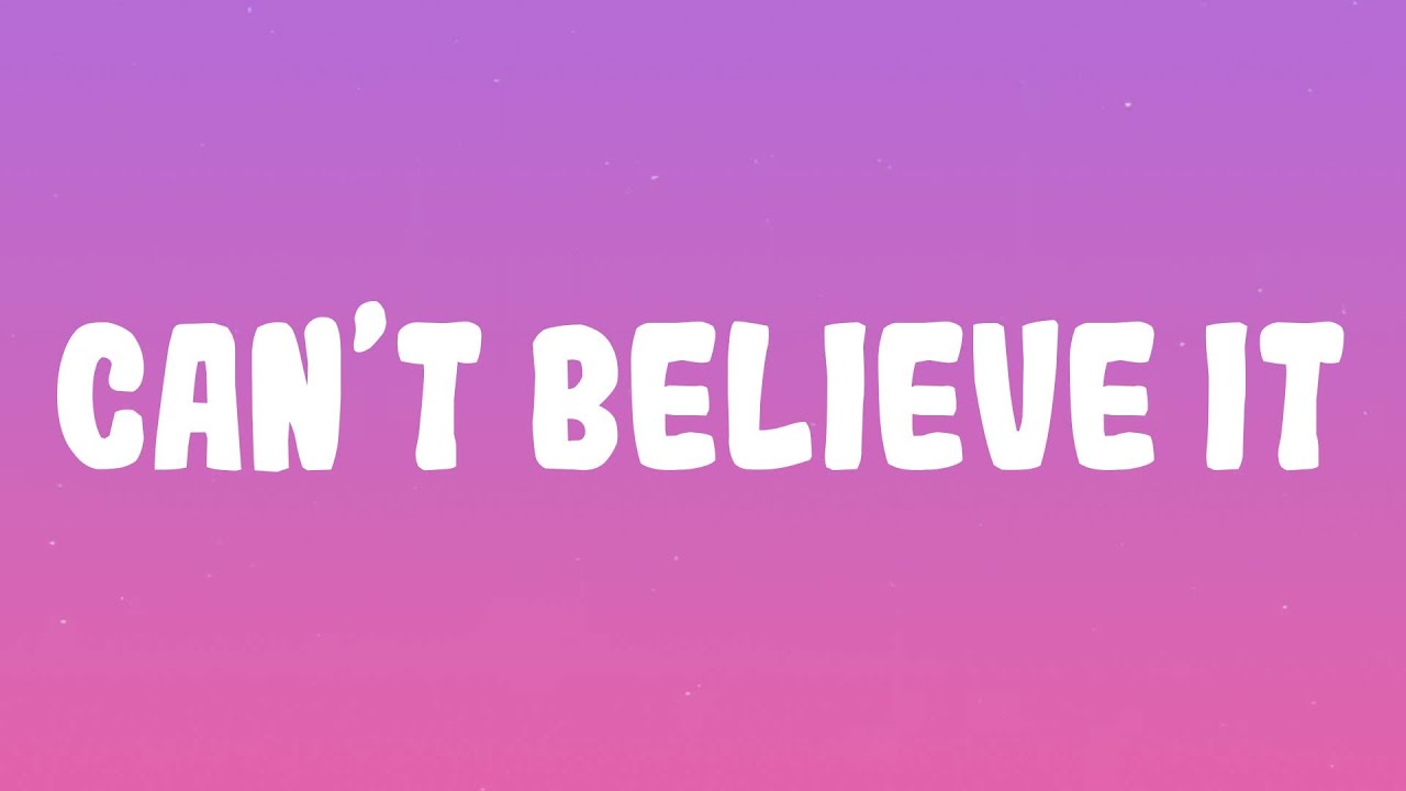 T-Pain - Can't Believe It ft. Lil' Wayne