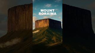 Mount Roraima - A real-life `Lost World` hidden above the clouds.
