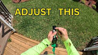 How to Adjust a Rain Bird 32SA Sprinkler On Stake (Left, Right & Distance)