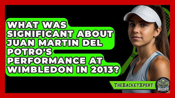 What Was Significant About Juan Martin Del Potro