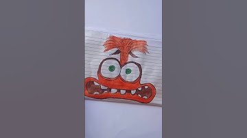 Satisfying Paper Squishy: Inside out 2, Anxiety #shortsvideo #asmr #anxiety #howtomakesquishy