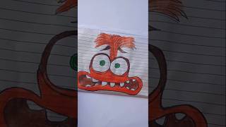 Satisfying Paper Squishy: Inside out 2, Anxiety #shortsvideo #asmr #anxiety #howtomakesquishy
