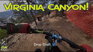 My first day at Virginia Canyon - Drop Shaft - Hopper MTB Trails
