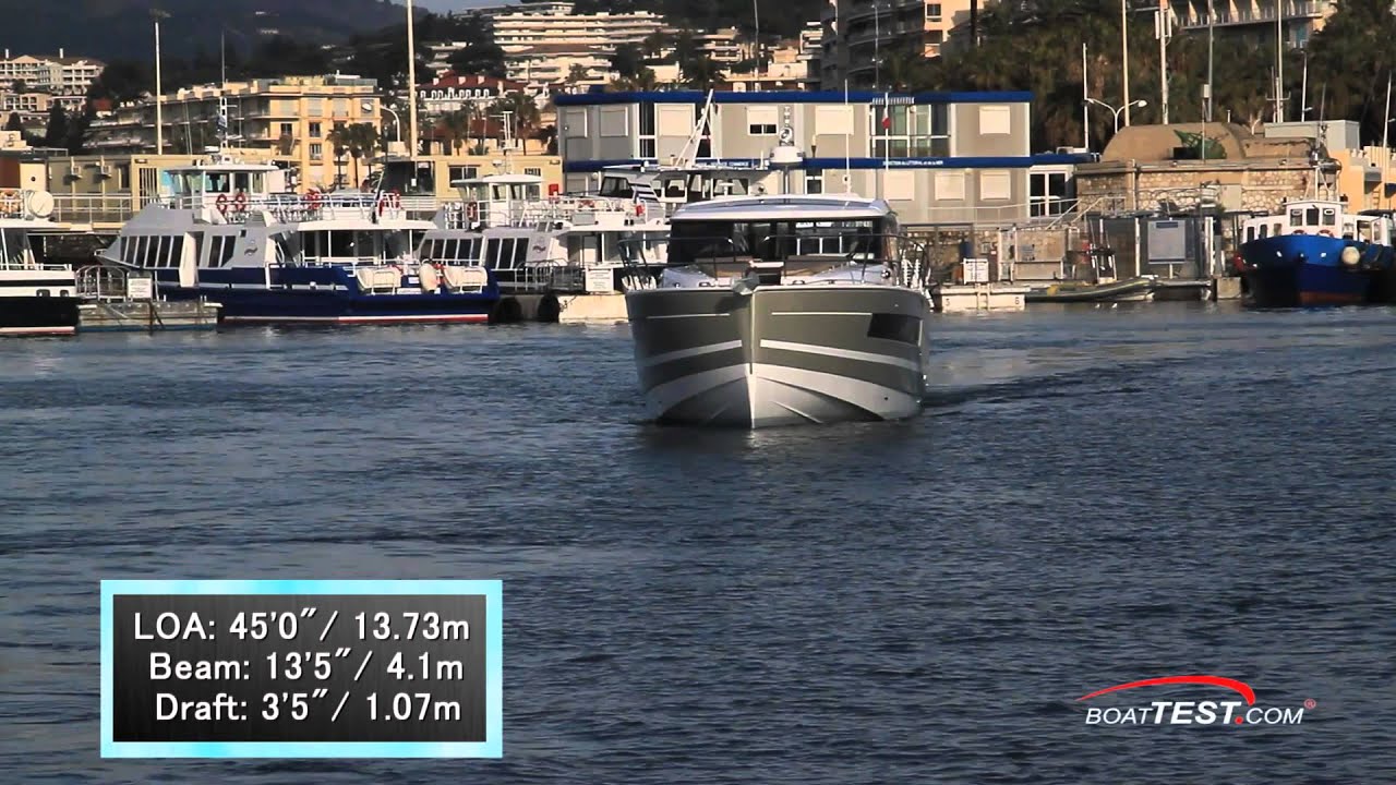 Jeanneau NC14 Test 2013- By BoatTest.com