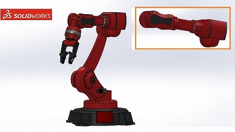 SolidWorks Tutorial | #5 Robot Arm 4DOF - Cánh tay Robot 4 bậc tự do: Link 3b