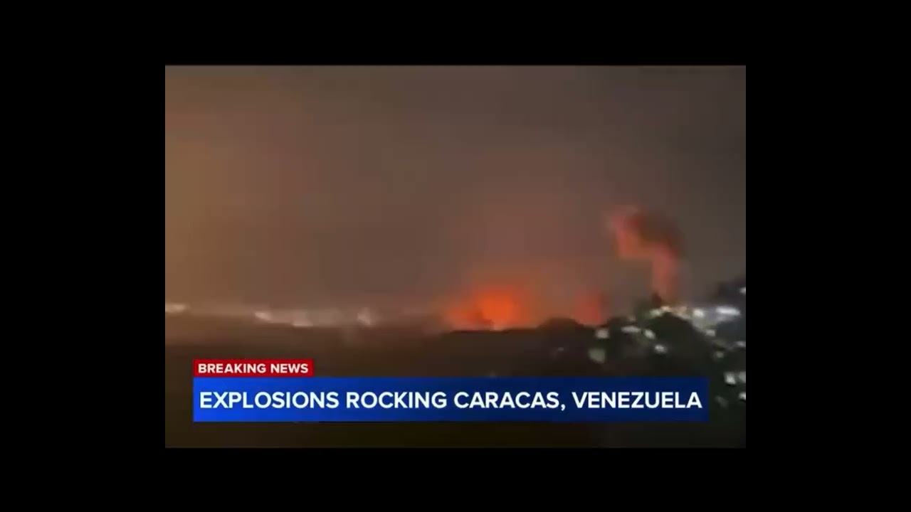 At least 7 explosions in Venezuelans & 7 aircraft destroyed 