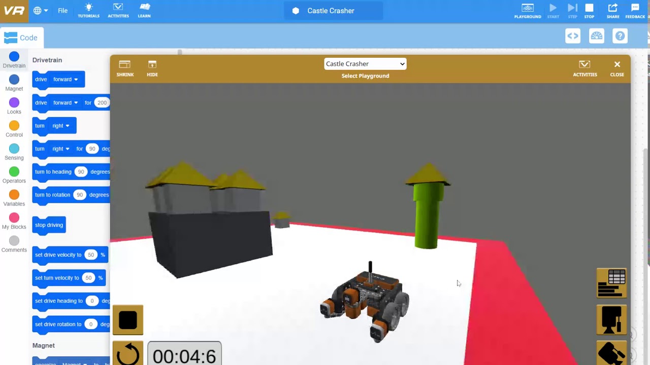 VEX VR - Castle Crasher - YouTube