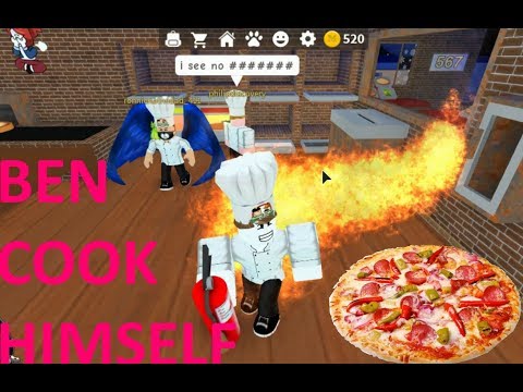 Ben Cook Himself Hahaha In Roblox Work At Pizza Place Ben Toys - roblox work at a pizza place secret code toy