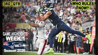 Patriots vs Seahawks | FULL GAME 3rd-Qtr | SUPER BOWL REMATCH | NFL Week 1 screenshot 5