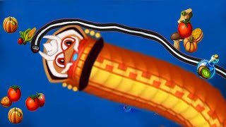 WORMS ZONE IO Wormshuntio #05 King Snake Top Killer Kids Gameplay 10 screenshot 4