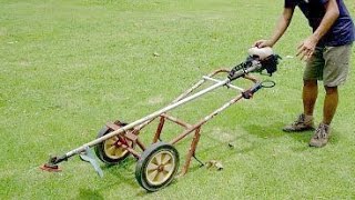 แปลงเครื่องตัดหญ้า2 DIY LawnMower2