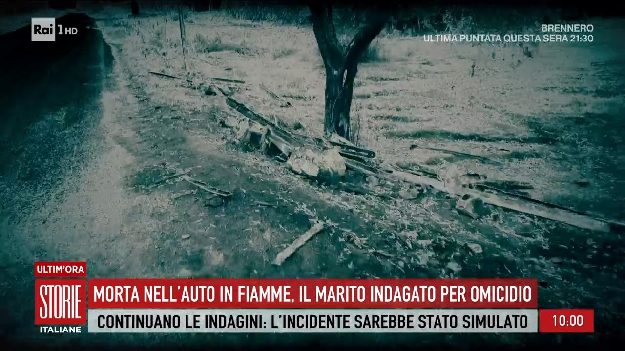 Morta nell'auto in fiamme - Storie italiane 07/10/2024