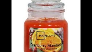 Walmart Mainstay Candles