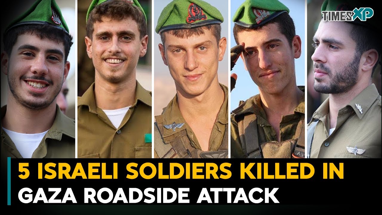 5 Israeli soldiers killed in Gaza Roadside Attack | Israel-Hamas War