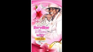 Thanksgiving Service for the late Verviline Williams