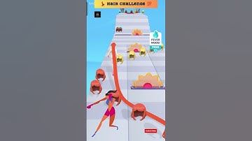 Hair Challenge 😘💯 Walkthrough Gameplay android iOS, #shorts #hairchallenge #amongus #fyp #ohio