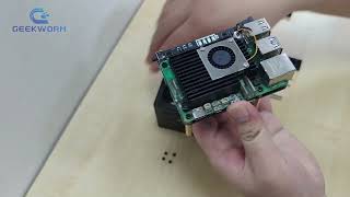 How to Install Raspberry Pi 5 & X1205 UPS & X1205-C1 Metal Case?