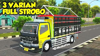 MOD BUSSID TERBARU CANTER MY BLACK BY RMC FULL ANIM&FULL STROBO!!!
