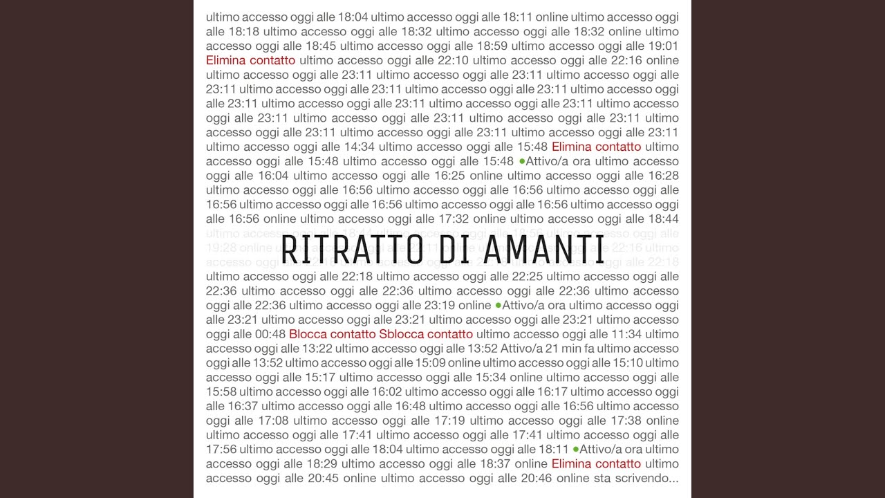 Orari Di Programmazione Di I Giovani Amanti