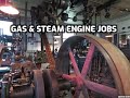 Old Steam Powered Machine Shop 66  Gas & Steam Engine Jobs