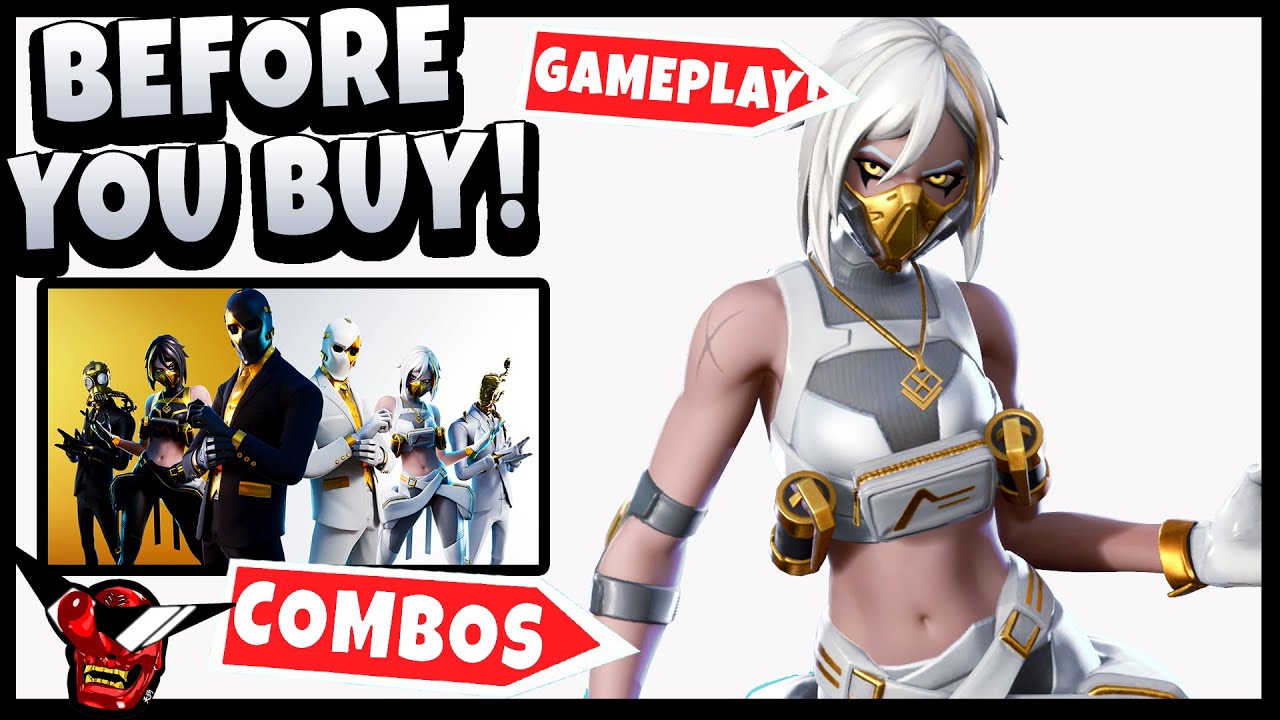 DOUBLE AGENT PACK! | Best Combos | HUSH | CHAOS| WILDCARD| Gameplay | Before You Buy  | Fortnite
