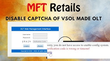 Disable Verification Code from Login  Page  of VSOL  Made OLT - Syrotech Netlink DBC Secureye
