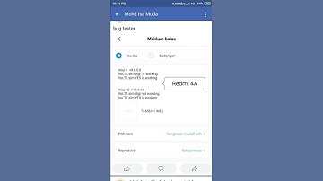 miui 10 redmi 4A bug VoLTE sim digi