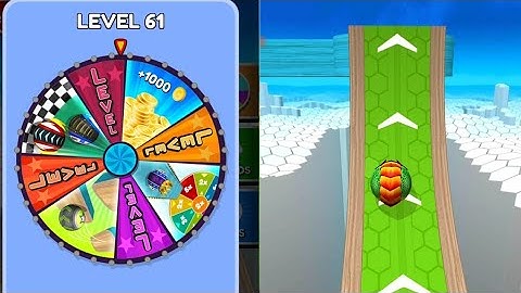Going balls spin The Wheels Level 61 ( Android & IOS Gameplays )