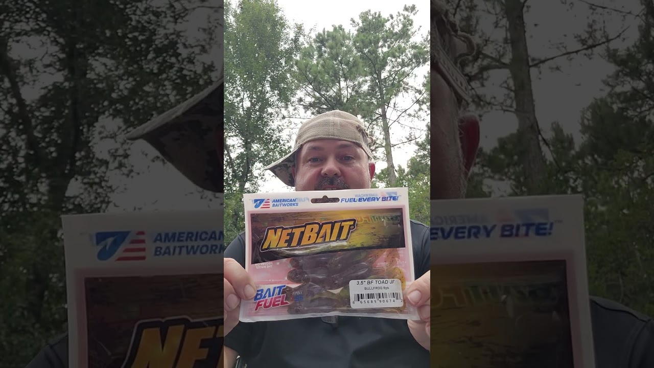 Some BRAND NEW products I cant wait to try!!American Baitworks Scum Frog NetBait BaitFuel