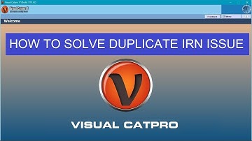 How to solve duplicate IRN issue in Visual Catpro API || #einvoice #duplicateirn #issue #gstr1