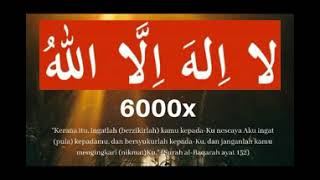 dzikir lailahaillallah 6000x