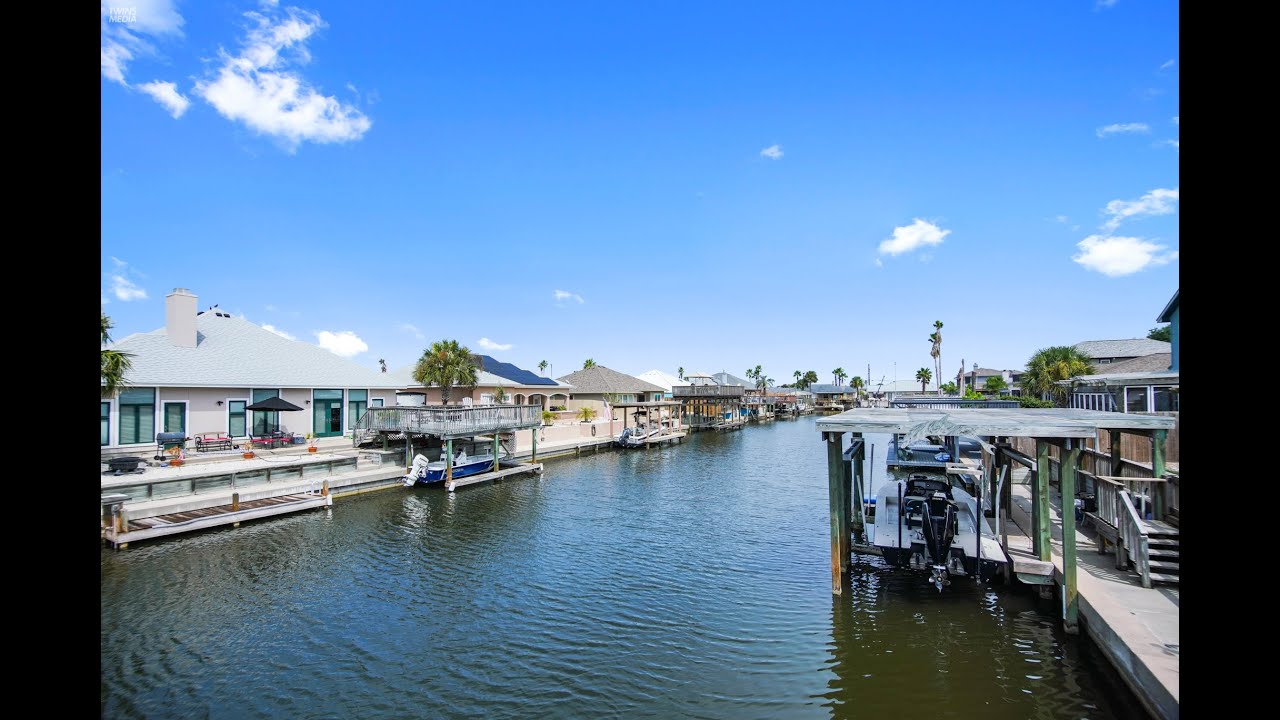 For Sale! North Padre Island home on the canal with room for a pool