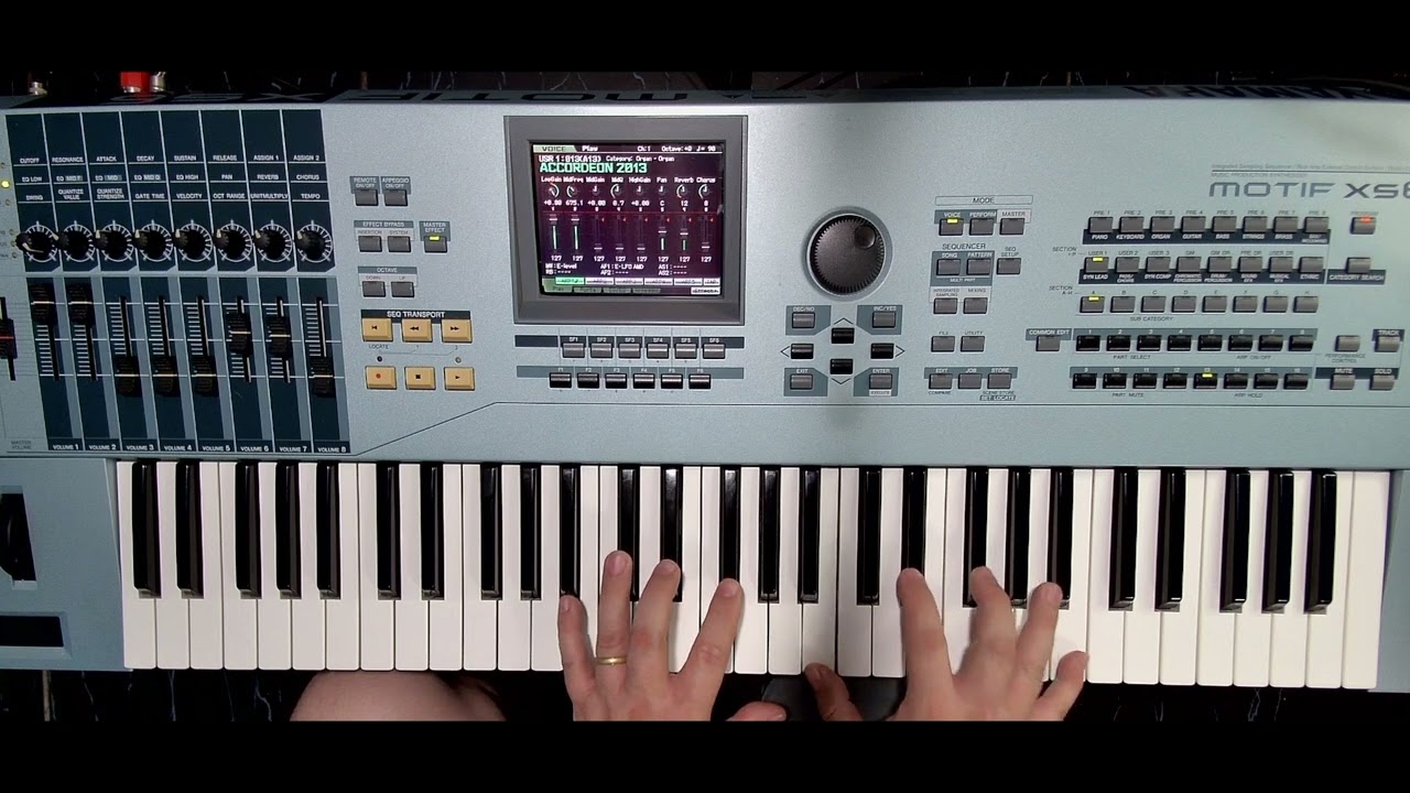 MEUS TIMBRES MOTIF XS6 - Venda!