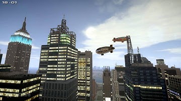 GTAIV - New Moving Clouds - Sunset