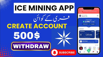 Ice Network - Ice Free Mining App | How to Create Account On Ice Mining App | Ice Mining Withdrawal