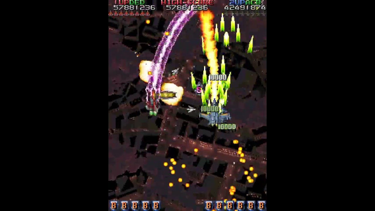 Raiden Fighters Jet (ARC) - Real Battle Phase 1 Doubleplay