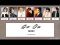 GENIC - Go On [Color Coded Lyrics Kan/Rom/Eng]