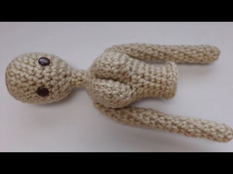 Doll Upper Body Crochet Tutorial Doll Upper Body Crochet Tutorial