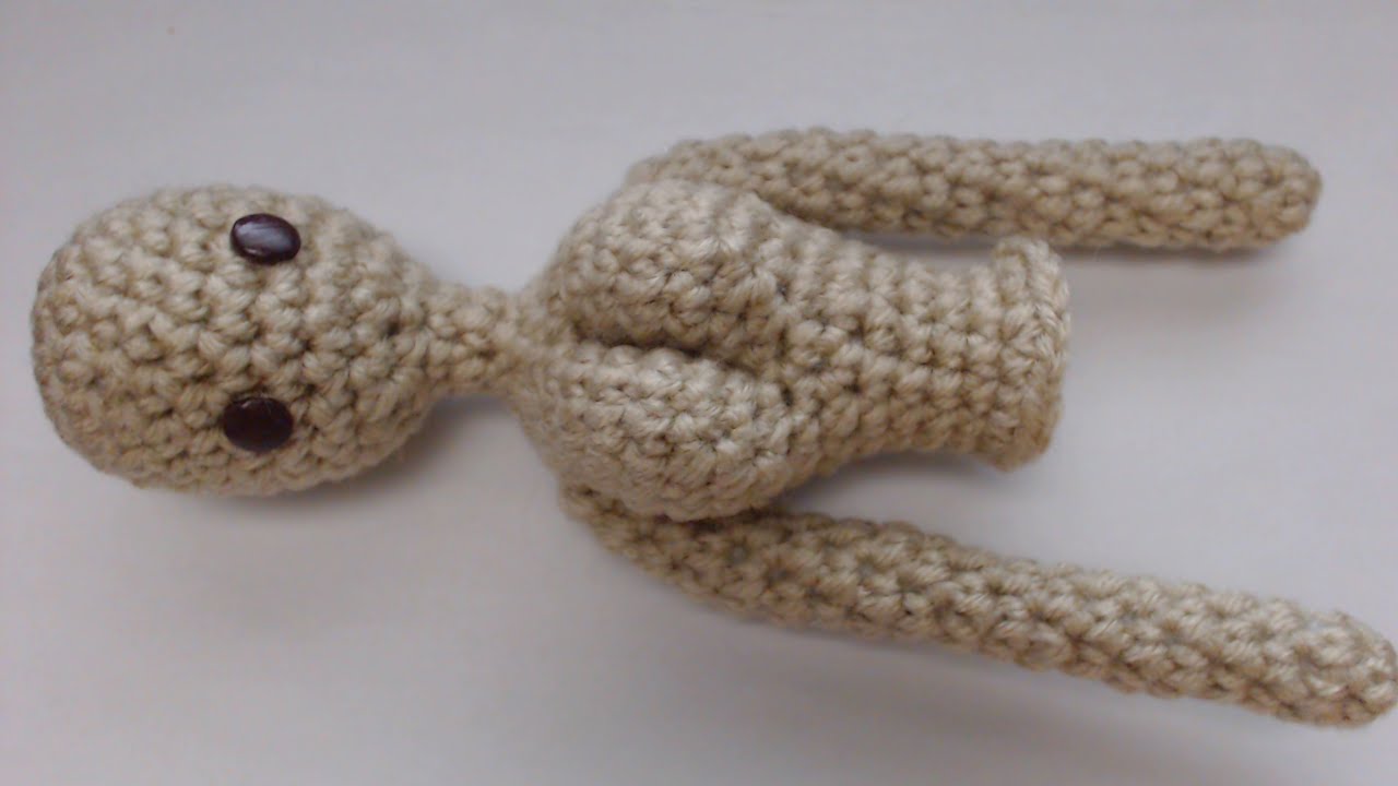crochet doll body