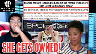 Monica McNutt Is The NEW Ryan Clark After SMEARING Caitlin Clark! Ben Daniel Podcast