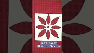 Easy Paper Stencil Design