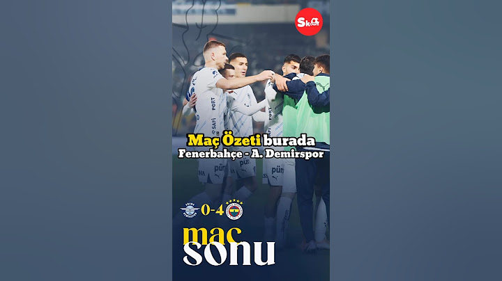 Fenerbahçe 4-0 Adana Demirspor maçı özeti Trendyol Süper Lig 20. Hafta. #fenerbahçe #ads #maçözeti