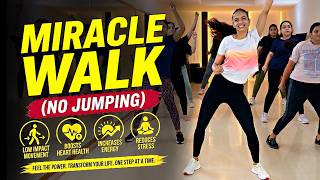 Full 20 Min Miracle Walk 👟 for Seniors & Beginners (No Jumping Cardio) Guide