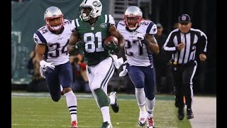Quincy Enunwa vs Patriots (NFL Week 12 - 2016) - 5 Rec, 109 Yards + TD! | NFL Highlights HD
