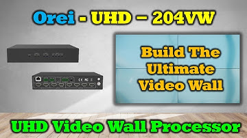 Orei UHD 204VW Video Wall Processor Review