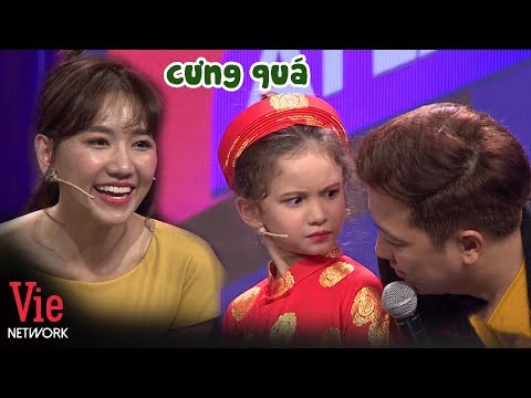Hari Won và Trường Giang cưng xỉu biểu cảm xinh như thiên thần của cô bé Philippines l AI LÀ SỐ 1