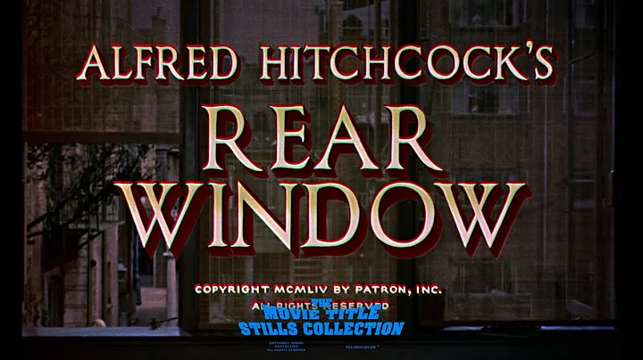 Rear Window (1954) title sequence