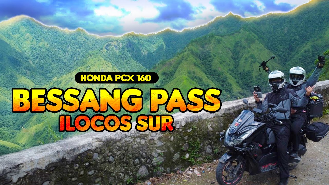 THE SILENT WALLS OF BESSANG PASS | Honda PCX 160 | Couple Ride