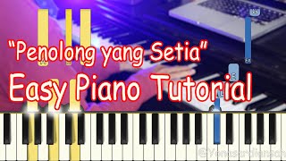 Penolong Yang Setia | EASY Piano Tutorial - Acoustic Instrumental